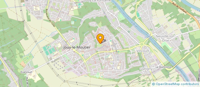 localisation de l'entreprise MONSIEUR ETHAN FILECCIA  JOUY-LE-MOUTIER