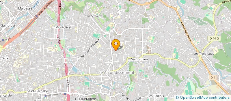 localisation de l'entreprise MONSIEUR ETHAN GOIRAND  MARSEILLE