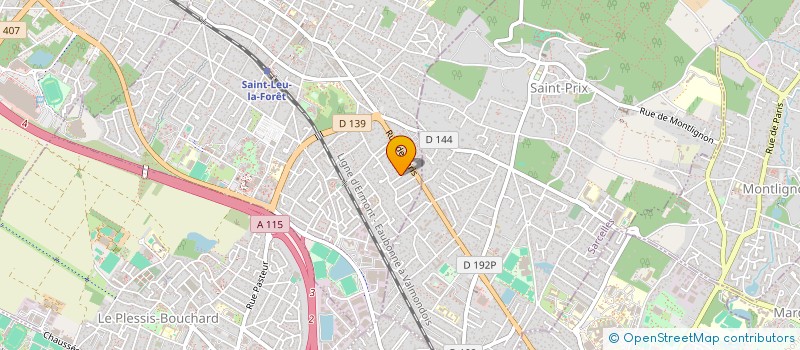 localisation de l'entreprise MONSIEUR ETHAN GOMONT  SAINT-LEU-LA-FORET