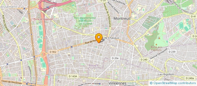 localisation de l'entreprise MONSIEUR ETHAN HADDAD à MONTREUIL