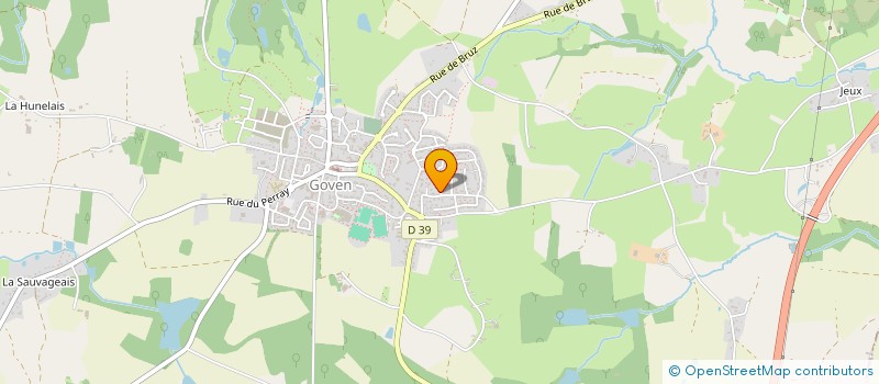 localisation de l'entreprise MONSIEUR ETHAN HERNOU  GOVEN