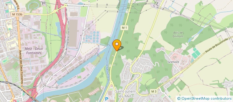 localisation de l'entreprise MONSIEUR ETHAN HOFFMANN  SAINT-JULIEN-LES-METZ