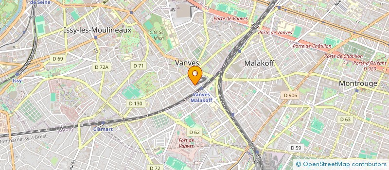 localisation de l'entreprise MONSIEUR ETHAN HOMPERT à VANVES