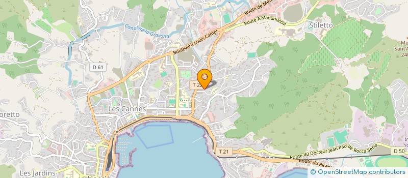 localisation de l'entreprise MONSIEUR ETHAN KIVIG à AJACCIO
