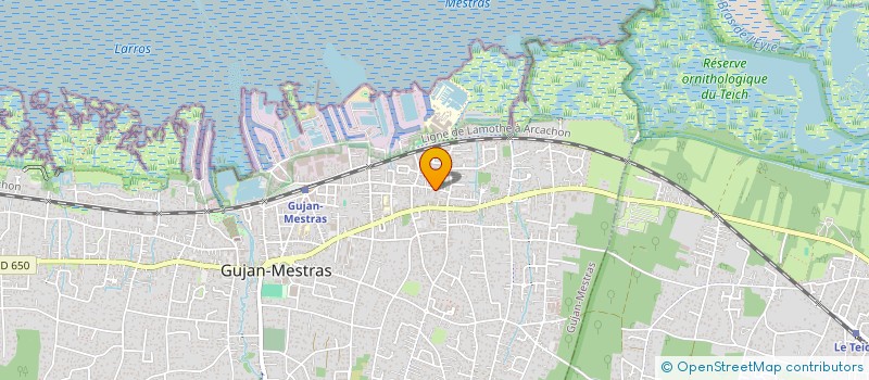 localisation de l'entreprise MONSIEUR ETHAN KOCHERT  GUJAN-MESTRAS