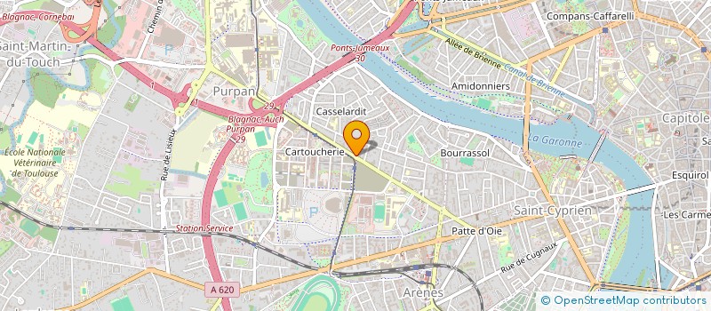 localisation de l'entreprise MONSIEUR ETHAN LAPLACE à TOULOUSE
