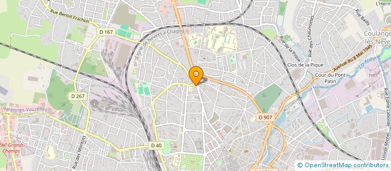 localisation de l'entreprise MONSIEUR ETHAN LEYSSENNE à NEVERS