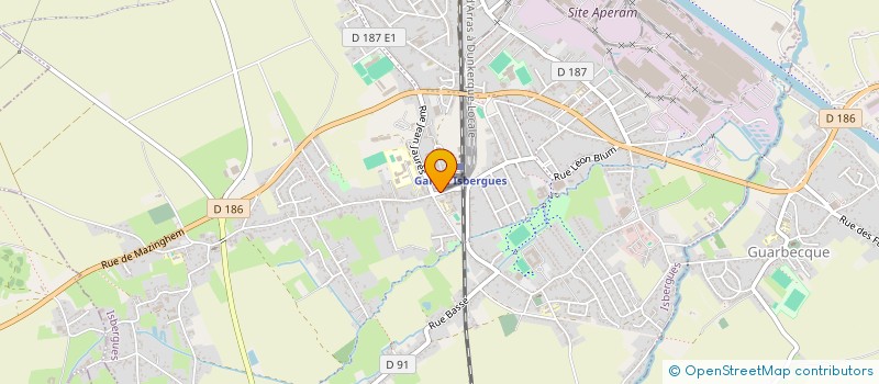 localisation de l'entreprise MONSIEUR ETHAN LOISEL  ISBERGUES