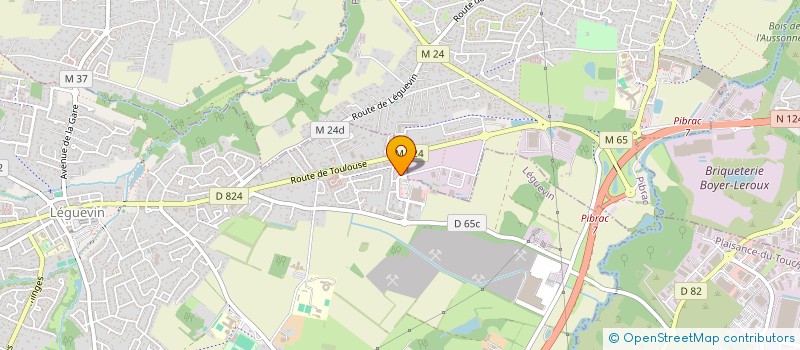 localisation de l'entreprise MONSIEUR ETHAN MAILHOS  LEGUEVIN