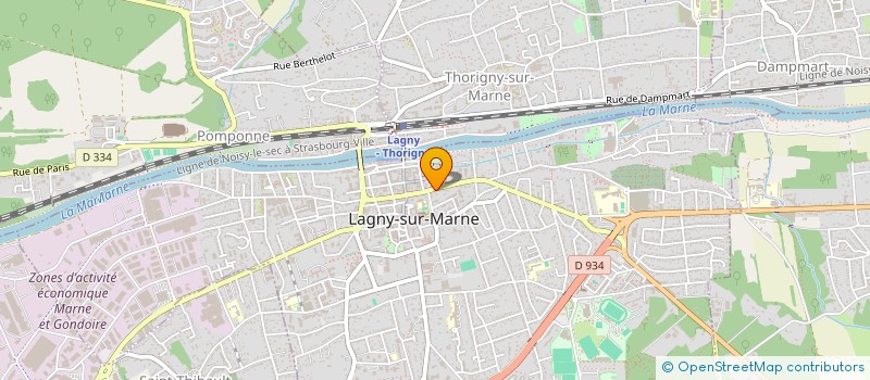 localisation de l'entreprise MONSIEUR ETHAN MAINGAULT  LAGNY-SUR-MARNE