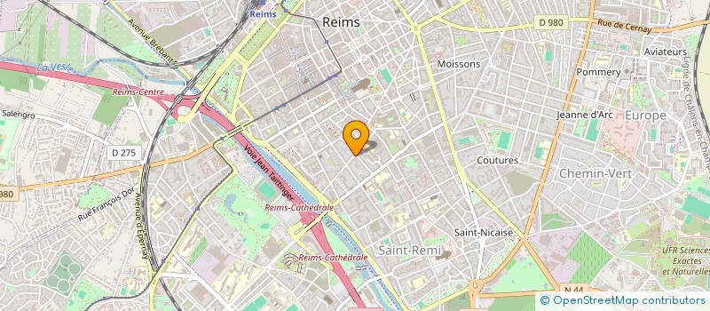 localisation de l'entreprise MONSIEUR ETHAN MAIZY  REIMS