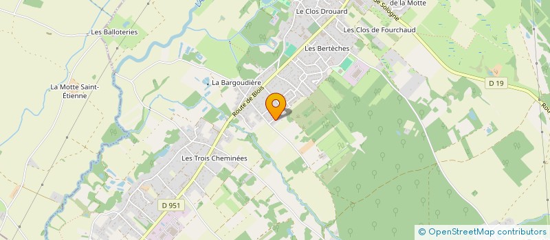 localisation de l'entreprise MONSIEUR ETHAN MARION à LAILLY-EN-VAL