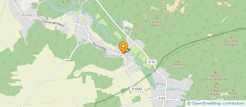 localisation de l'entreprise MONSIEUR ETHAN MEYZENQ  NOISY-SUR-ECOLE