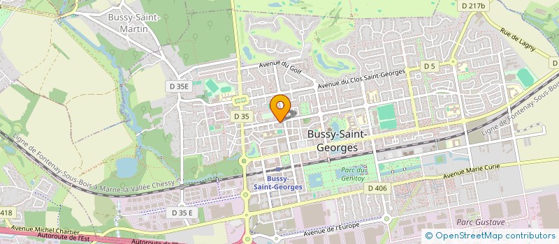 localisation de l'entreprise MONSIEUR ETHAN NGUYEN  BUSSY-SAINT-GEORGES