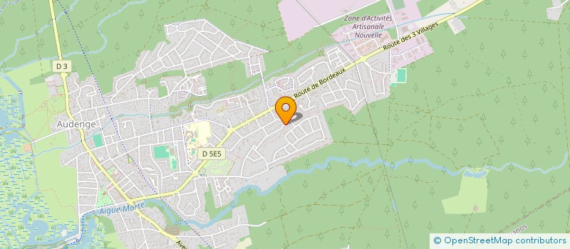 localisation de l'entreprise MONSIEUR ETHAN OLIVE  AUDENGE