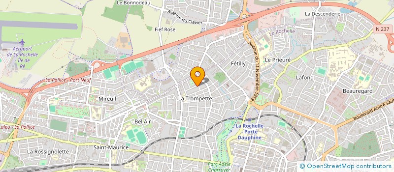 localisation de l'entreprise MONSIEUR ETHAN PAREDES  LA ROCHELLE