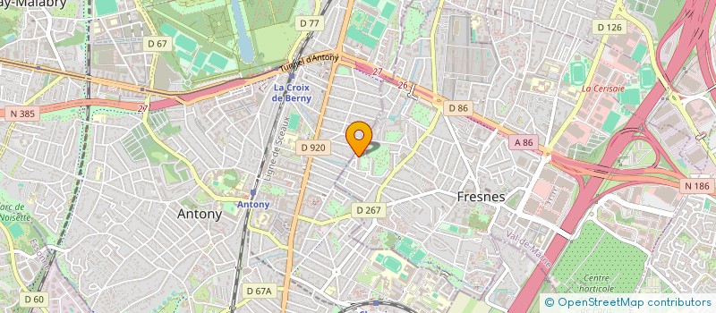 localisation de l'entreprise MONSIEUR ETHAN PERINETTI  FRESNES