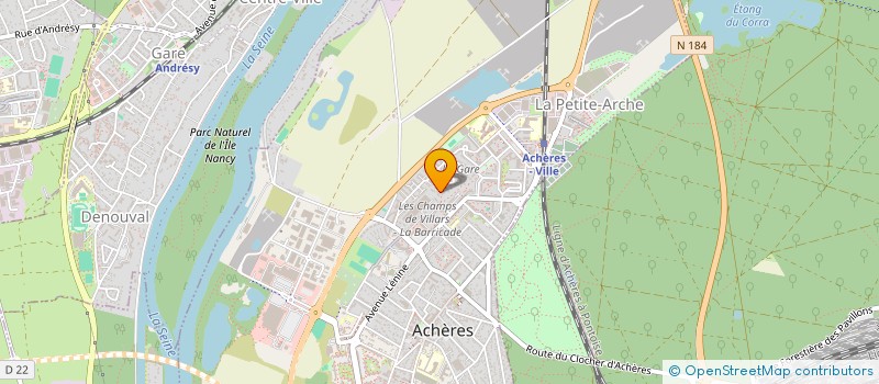 localisation de l'entreprise MONSIEUR ETHAN SAYADA  ACHERES