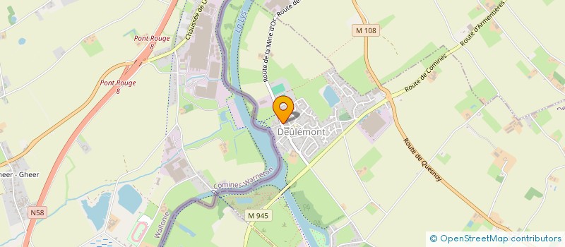 localisation de l'entreprise MONSIEUR ETHAN SINNESAEL  DEULEMONT