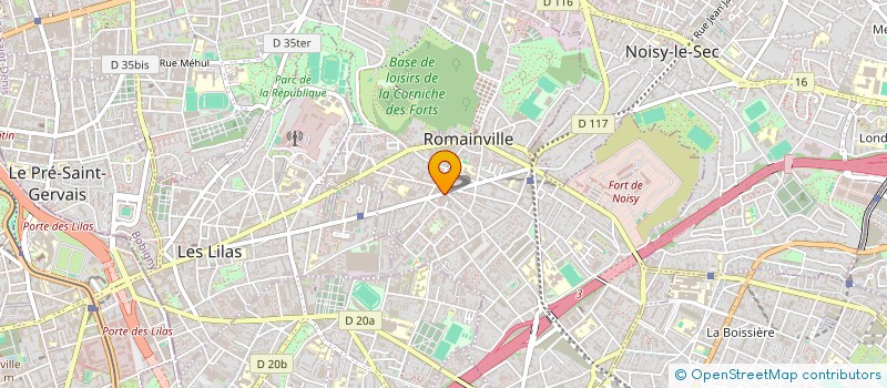 localisation de l'entreprise MONSIEUR ETHAN SITBON à ROMAINVILLE