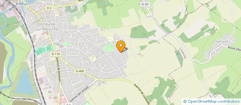 localisation de l'entreprise MONSIEUR ETHAN VOISIN  DOMBASLE-SUR-MEURTHE