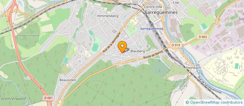 localisation de l'entreprise MONSIEUR ETHAN WINTERSTEIN  WLFLING-LES-SARREGUEMINES