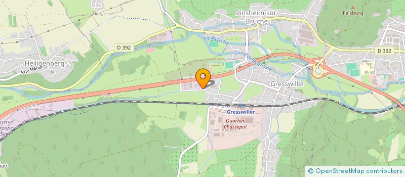 localisation de l'entreprise MONSIEUR ETHAN WREGE  GRESSWILLER