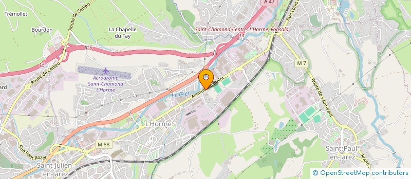 localisation de l'entreprise MONSIEUR ETHANE MENDY  L'HORME