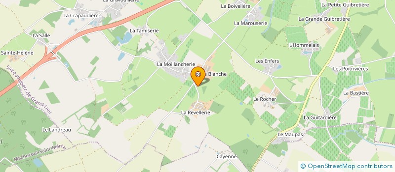 localisation de l'entreprise MONSIEUR ETHIS PACAUD  SAINT-PHILBERT-DE-GRAND-LIEU