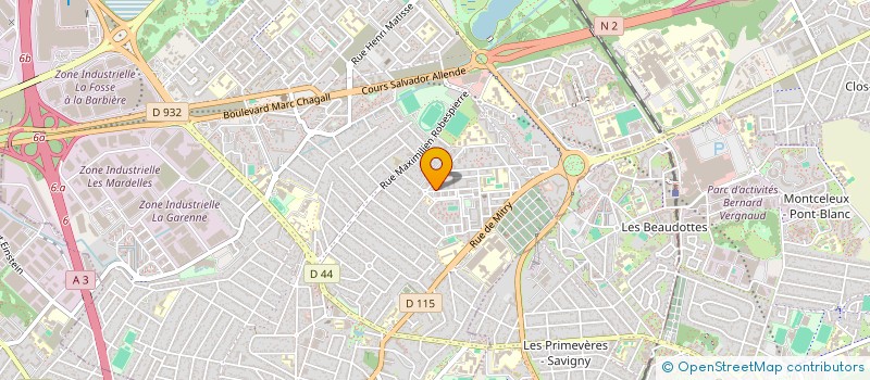 localisation de l'entreprise MONSIEUR ETHMANE BOUJETOU à AULNAY-SOUS-BOIS