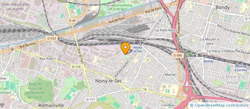 localisation de l'entreprise MONSIEUR ETIBAR ASADLI à NOISY-LE-SEC