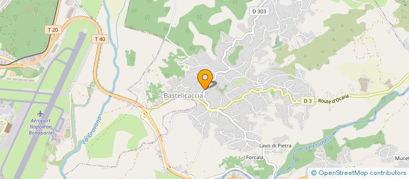 localisation de l'entreprise MONSIEUR ETIENNE ABEL à BASTELICACCIA