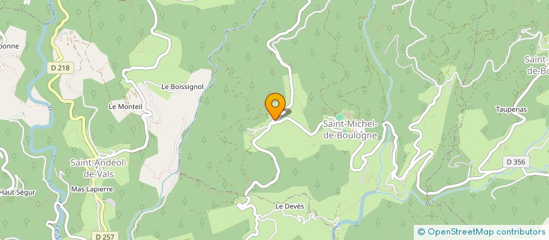 localisation de l'entreprise MONSIEUR ETIENNE ACHARD  SAINT-ETIENNE-DE-BOULOGNE