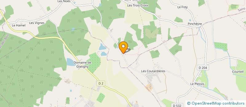 localisation de l'entreprise MONSIEUR ETIENNE ADAM à ECOUVES