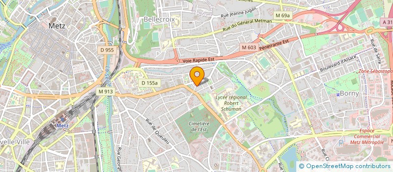 localisation de l'entreprise MONSIEUR ETIENNE ADAM  METZ