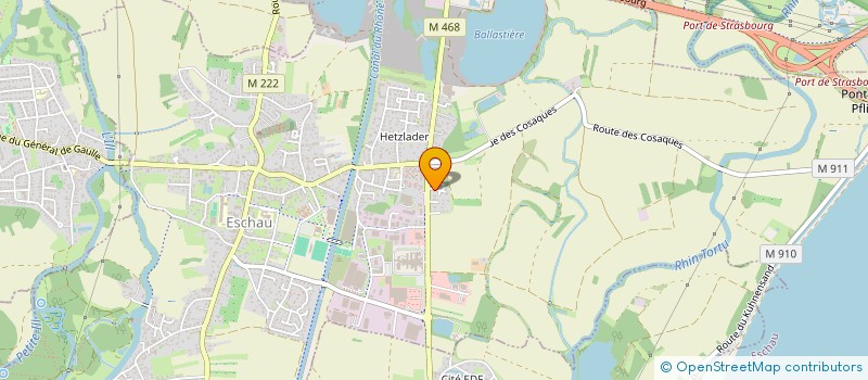 localisation de l'entreprise MONSIEUR ETIENNE ADAM  ESCHAU