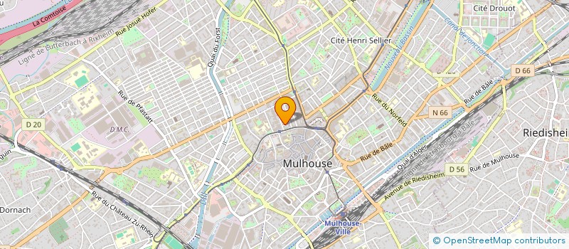 localisation de l'entreprise MONSIEUR ETIENNE ADEL à MULHOUSE