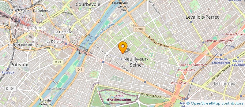 localisation de l'entreprise MONSIEUR ETIENNE ALLILAIRE à NEUILLY-SUR-SEINE