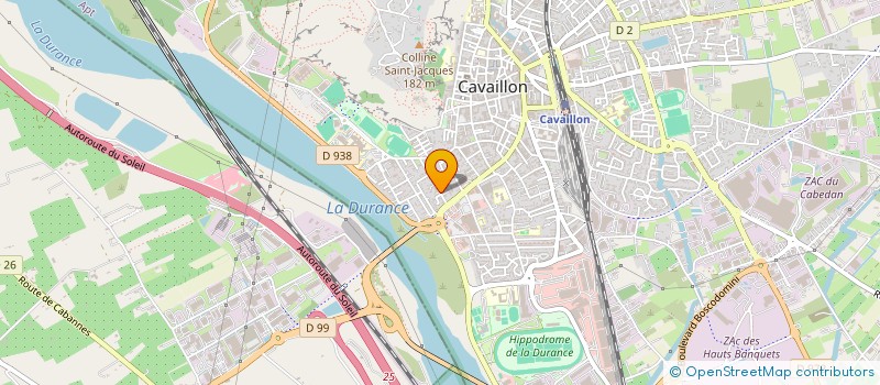 localisation de l'entreprise MONSIEUR ETIENNE ANASTASE  CAVAILLON