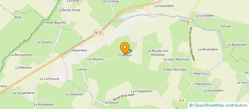 localisation de l'entreprise MONSIEUR ETIENNE ANGOT à FEINGS
