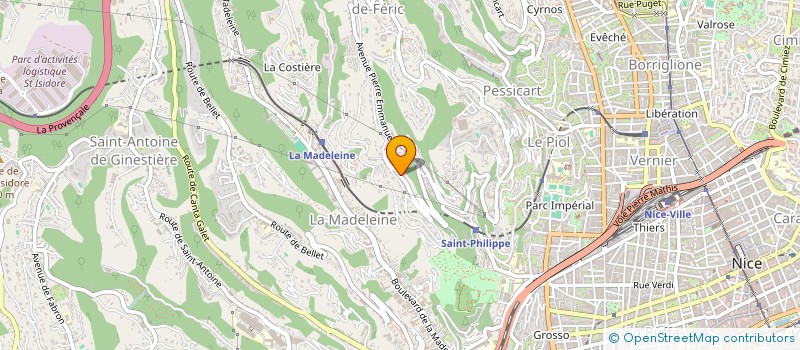 localisation de l'entreprise MONSIEUR ETIENNE ARRII à NICE