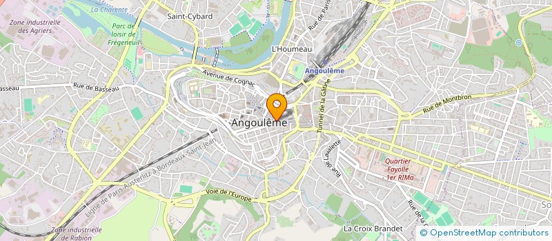localisation de l'entreprise MONSIEUR ETIENNE AUBRY à ANGOULEME