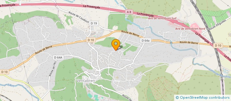 localisation de l'entreprise MONSIEUR ETIENNE AUDIFFREN à VENTABREN