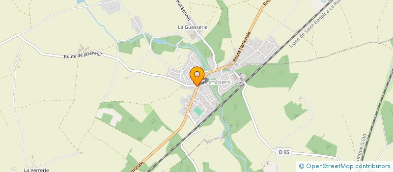 localisation de l'entreprise MONSIEUR ETIENNE AUTHE à COULOMBIERS
