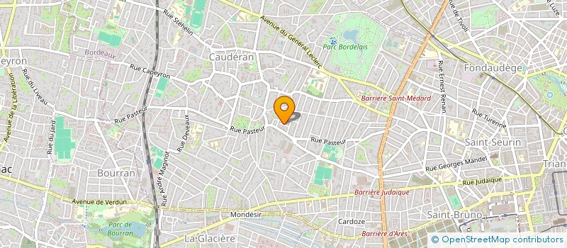 localisation de l'entreprise MONSIEUR ETIENNE BA  BORDEAUX