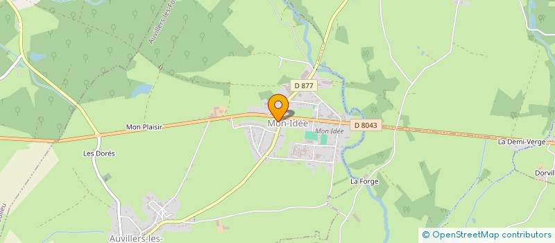 localisation de l'entreprise MONSIEUR ETIENNE BACCUS  CHILLY