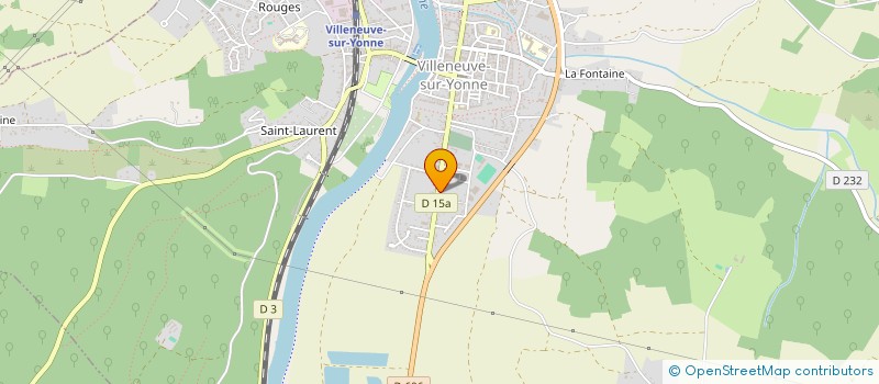 localisation de l'entreprise MONSIEUR ETIENNE BAILLY  VILLENEUVE-SUR-YONNE