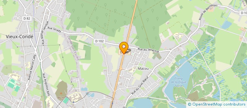 localisation de l'entreprise MONSIEUR ETIENNE BANCEL  CONDE-SUR-L'ESCAUT