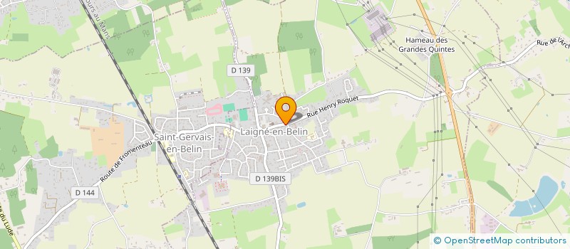 localisation de l'entreprise MONSIEUR ETIENNE BANVILLE  MARIGNE-LAILLE