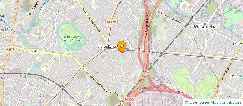 localisation de l'entreprise MONSIEUR ETIENNE BARGIBANT à MARCQ-EN-BARŒUL